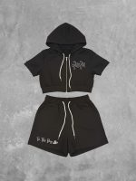 Wee Girl Hot Hoodie Set - Image 4