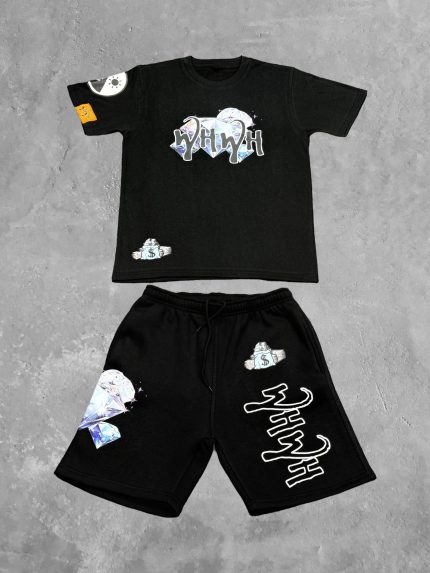WHWH Wee cotton short set