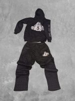 WHWH Cotton Fleece Zipper Rhinestone Set - Image 5